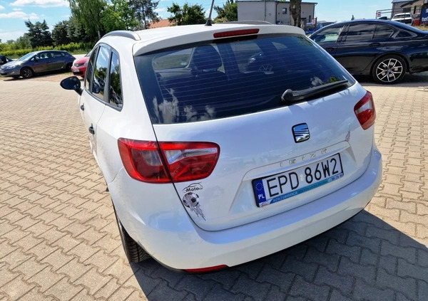 Seat Ibiza cena 18800 przebieg: 219000, rok produkcji 2011 z Kutno małe 596